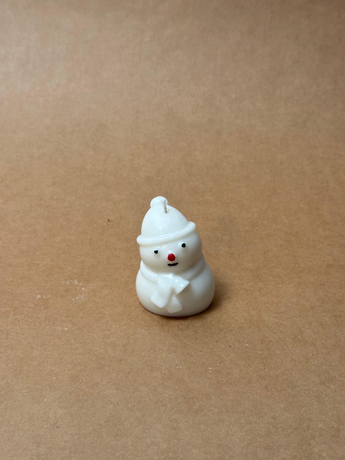 Snow Man Candle