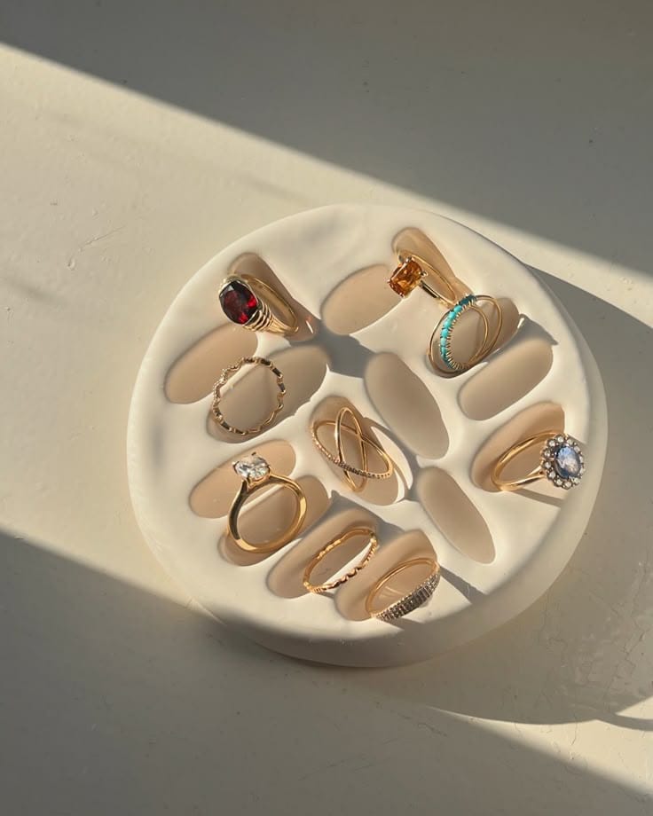 Rings tray organizer12*10cm