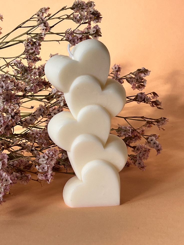 Bubbly Heart candcle