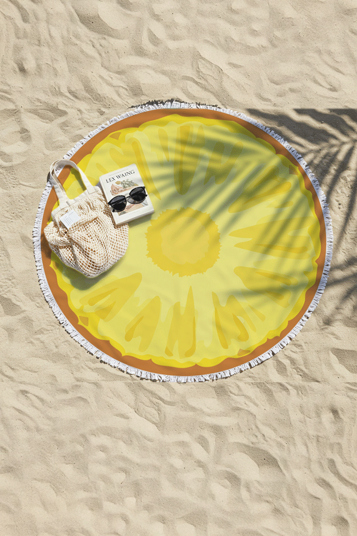 Rounded Beach Mat 140cm