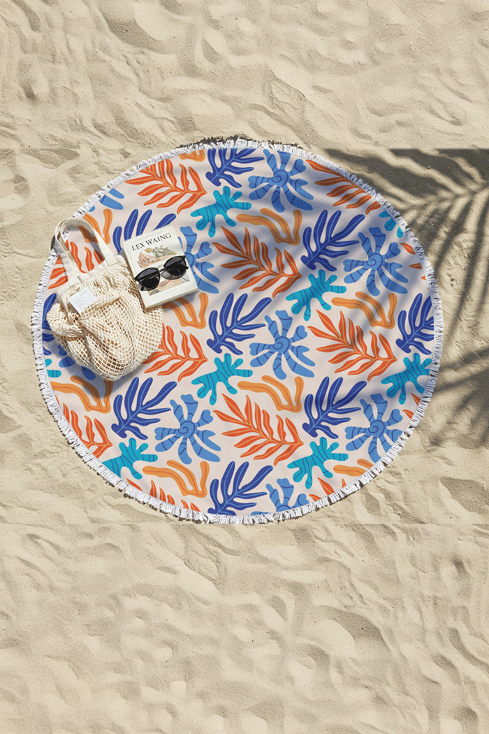 Rounded Beach Mat