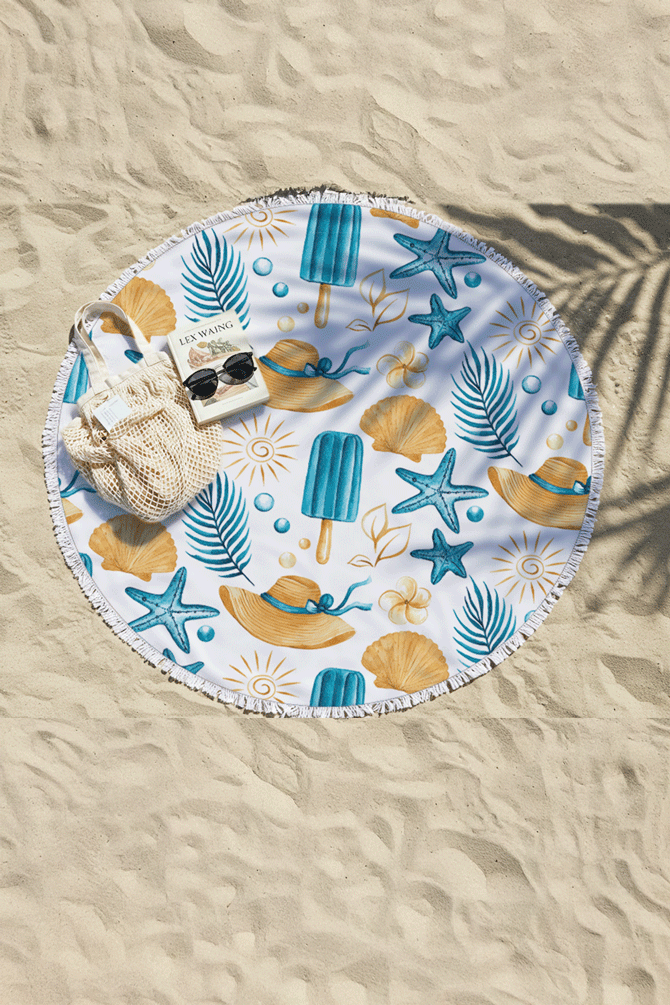 Rounded Beach Mat