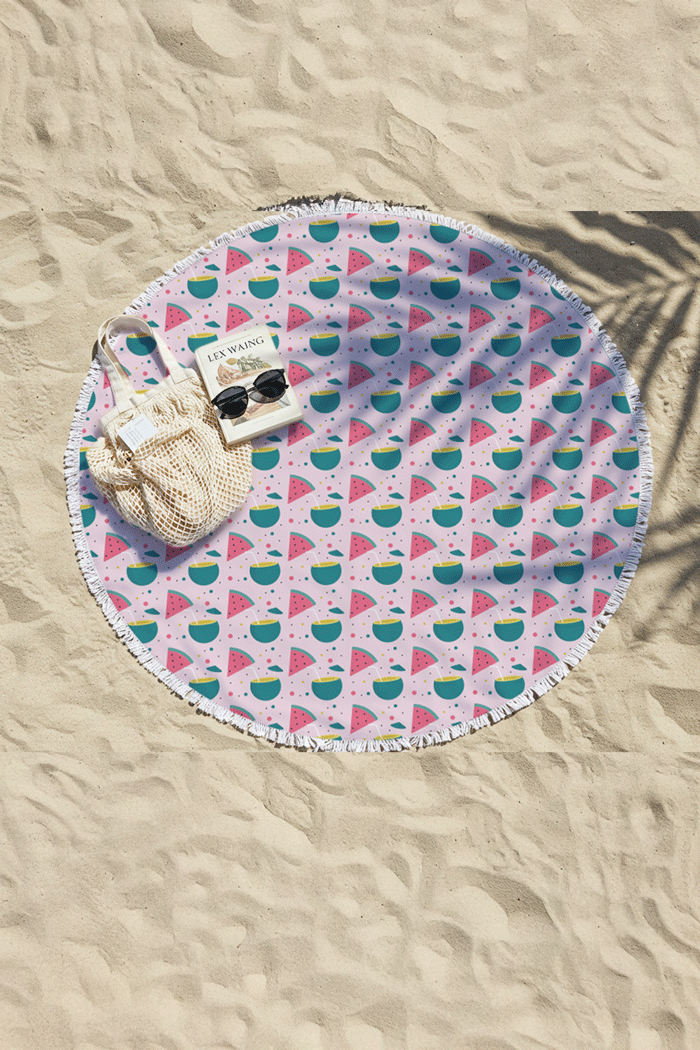 Rounded Beach Mat