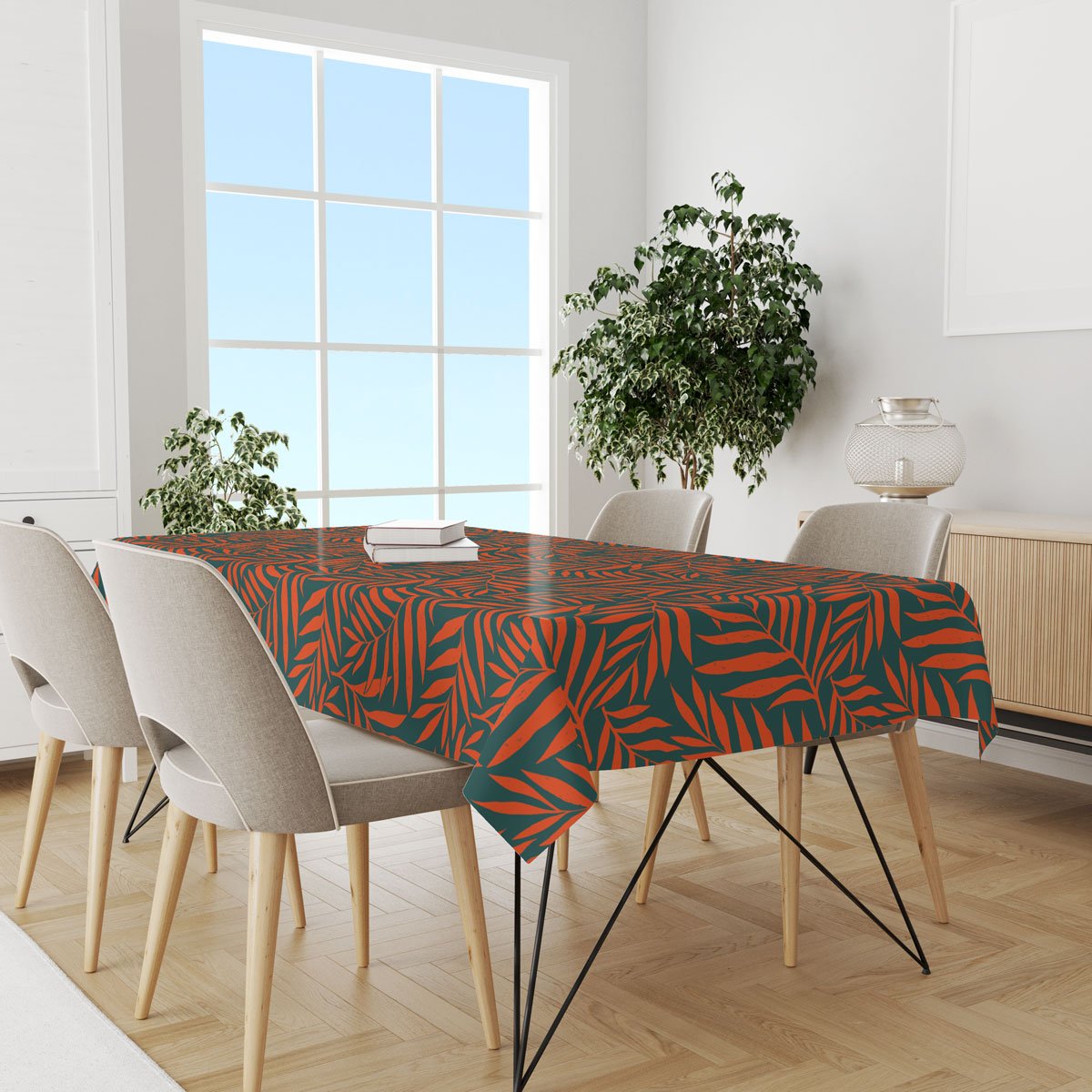 Decorative Rectangular Table Cloth 240*145 CM
