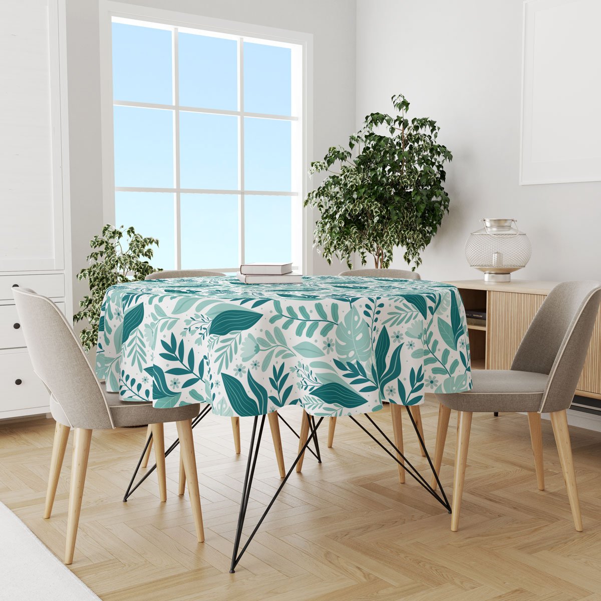 Decorative Rounded Table Cloth 140 CM