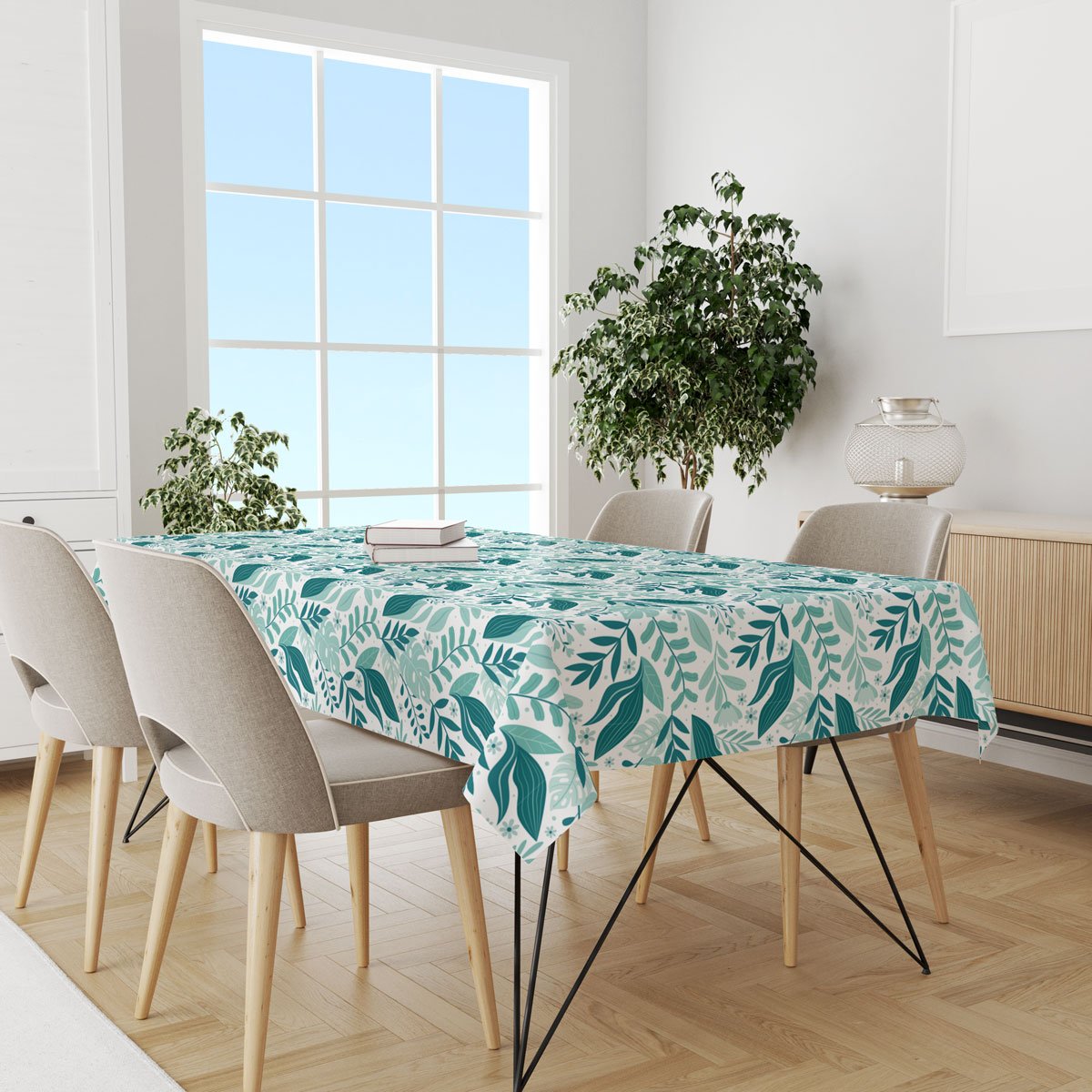 Decorative Rectangular Table Cloth 240*145 CM