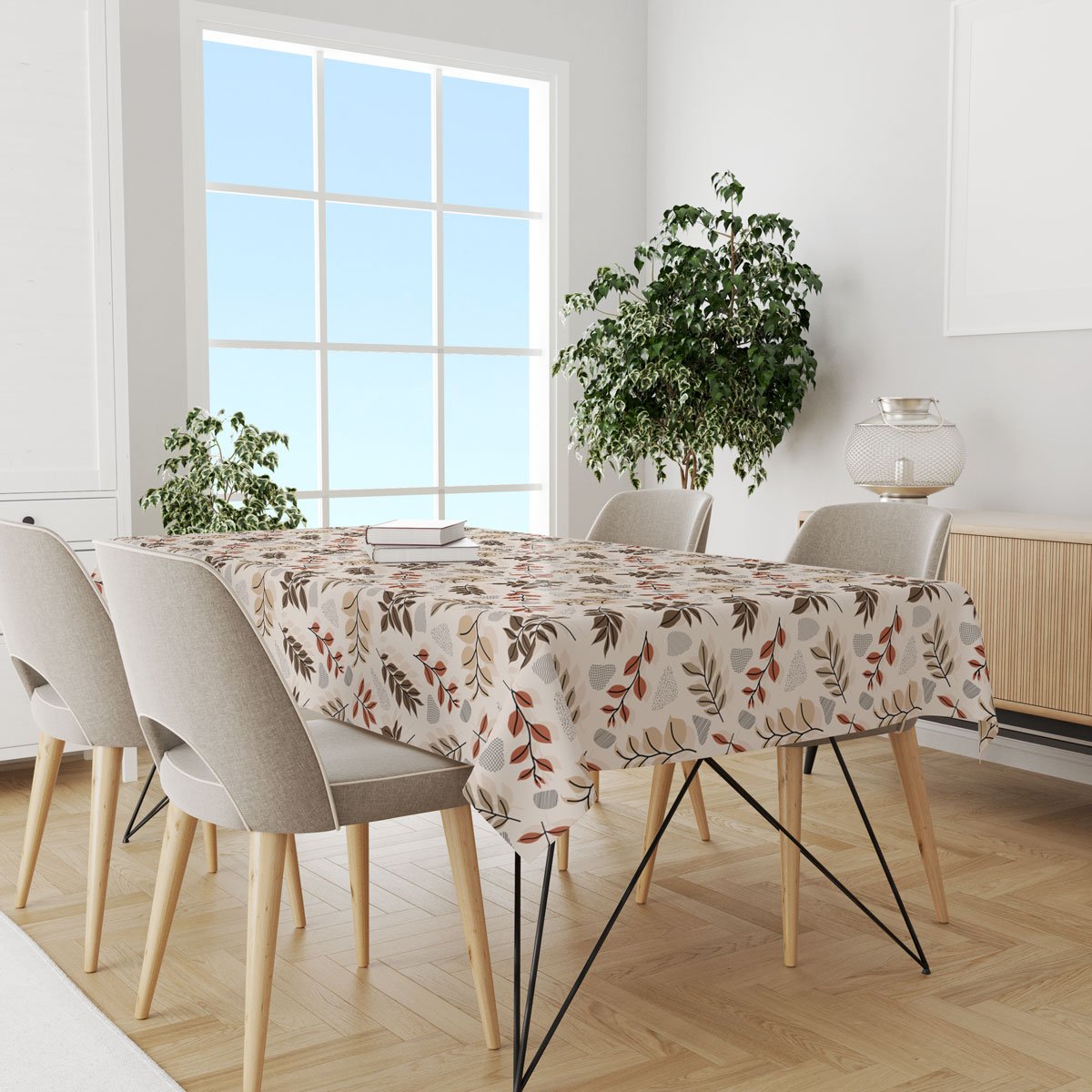 Decorative Rectangular Table Cloth 240*145 CM