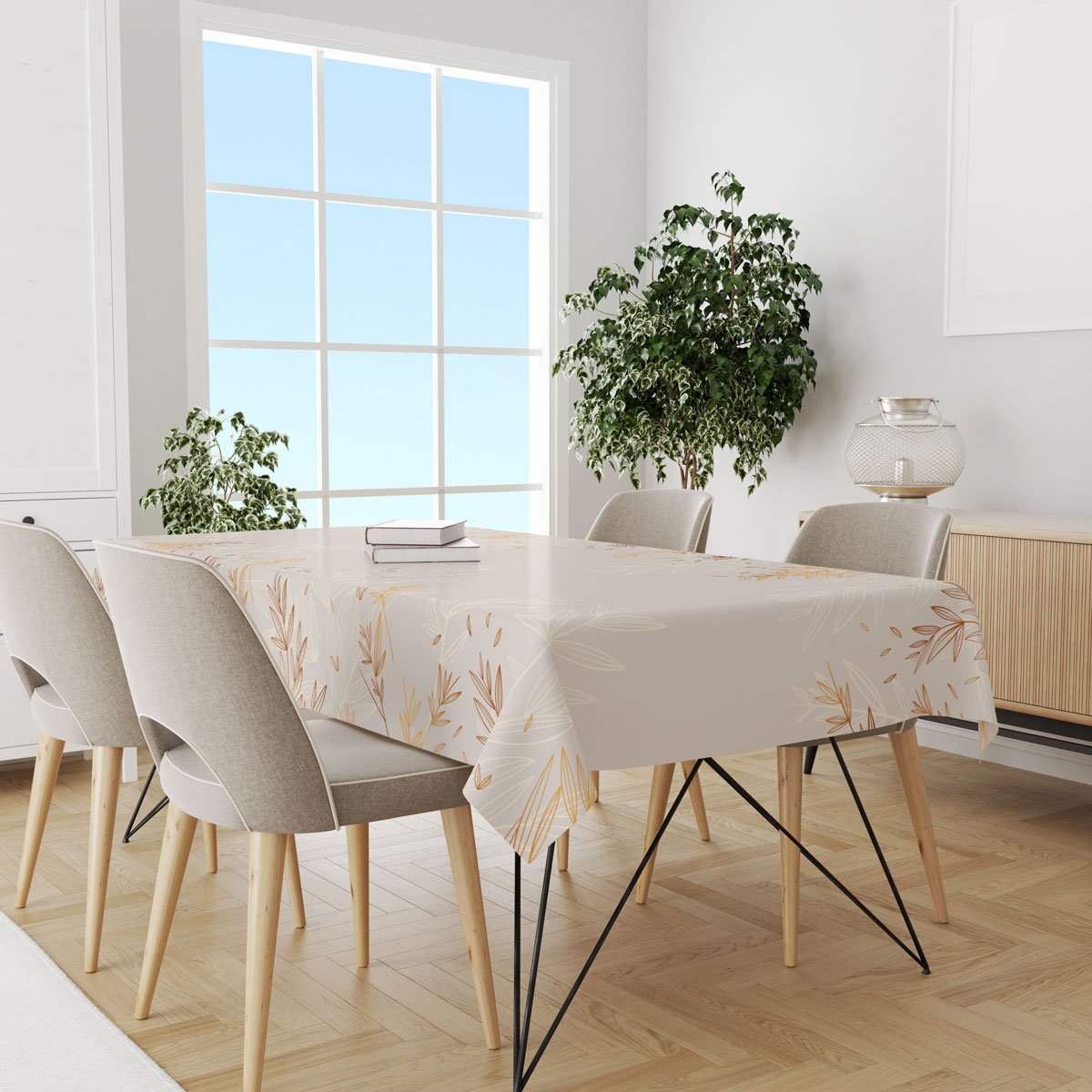 Decorative Rectangular Table Cloth 240*145 CM