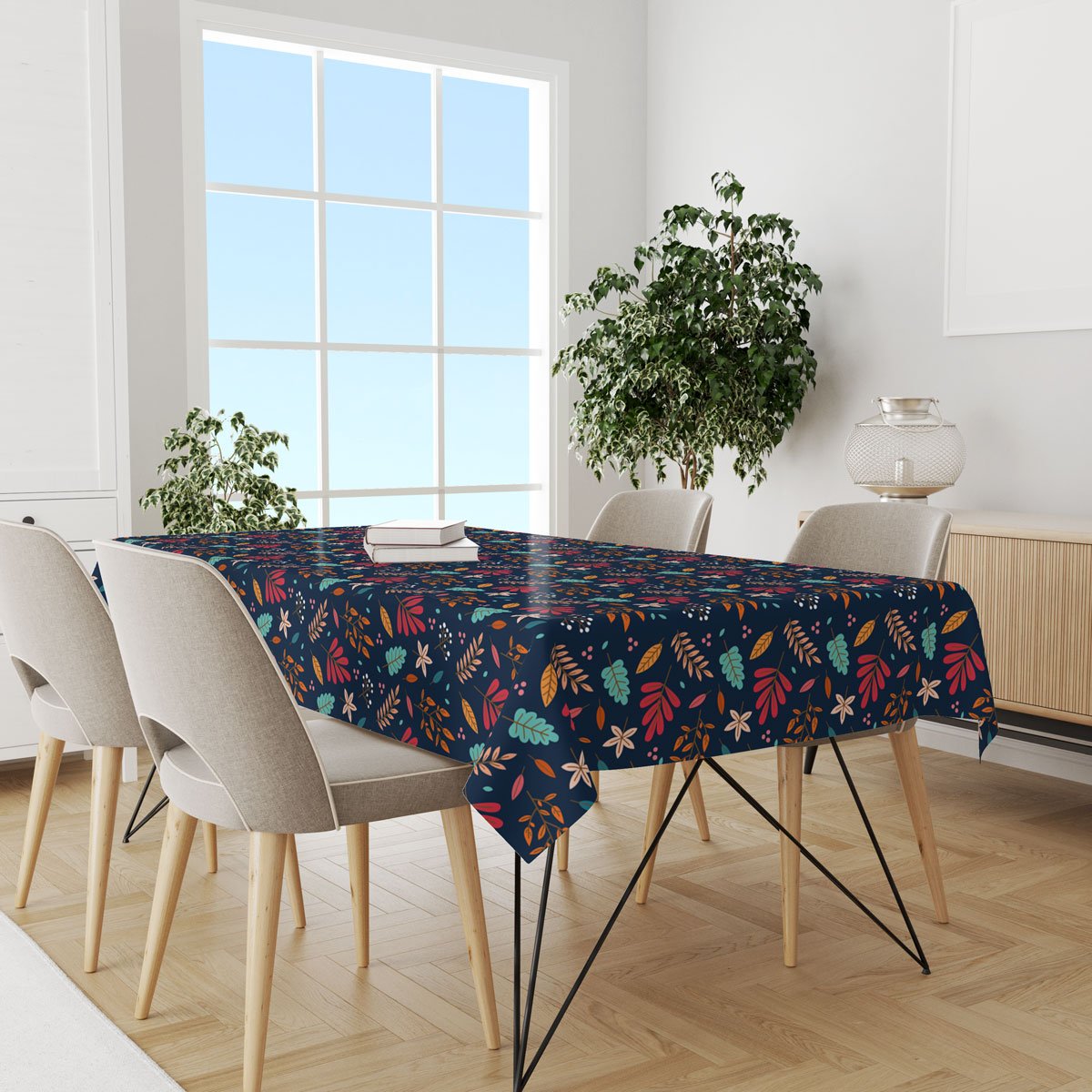 Decorative Rectangular Table Cloth 240*145 CM
