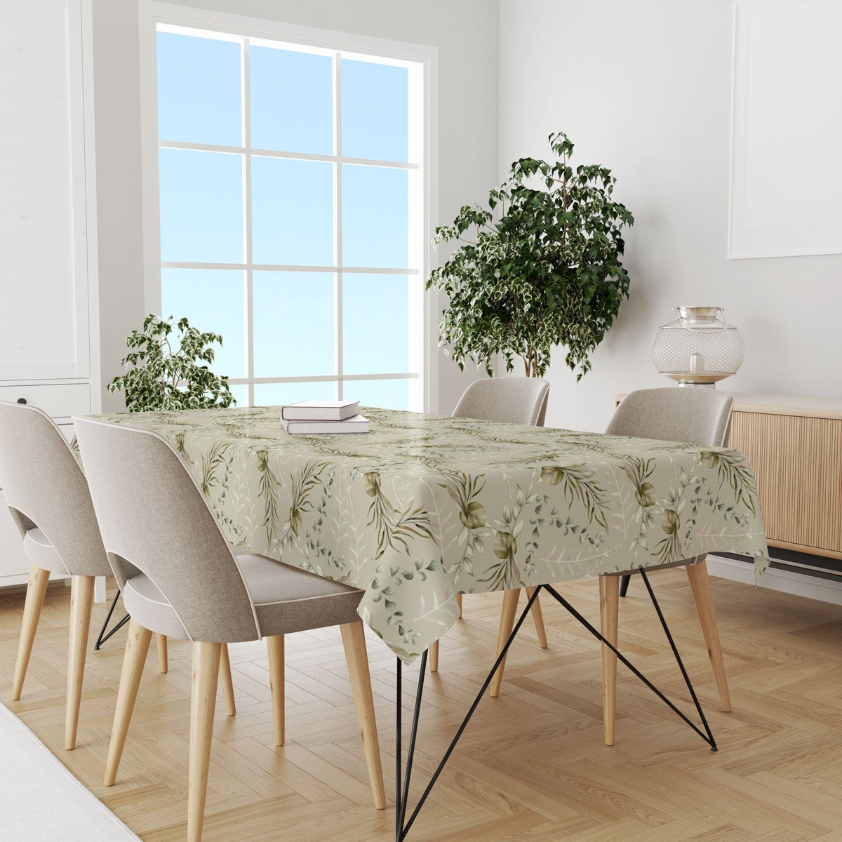 Decorative Rectangular Table Cloth 240*145 CM