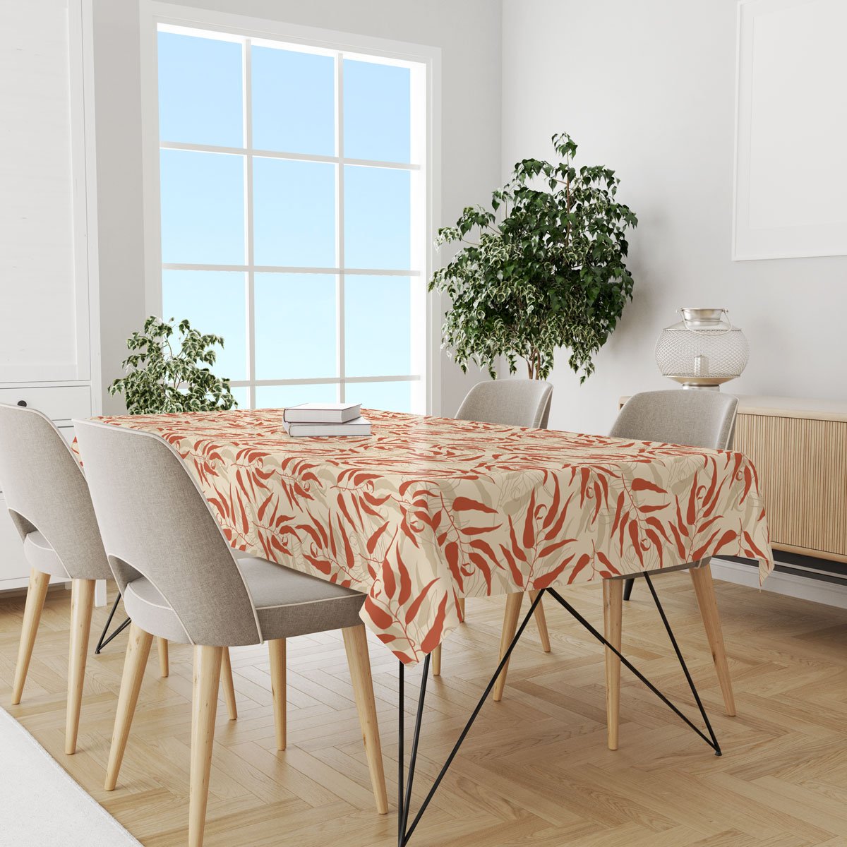 Decorative Rectangular Table Cloth 240*145 CM