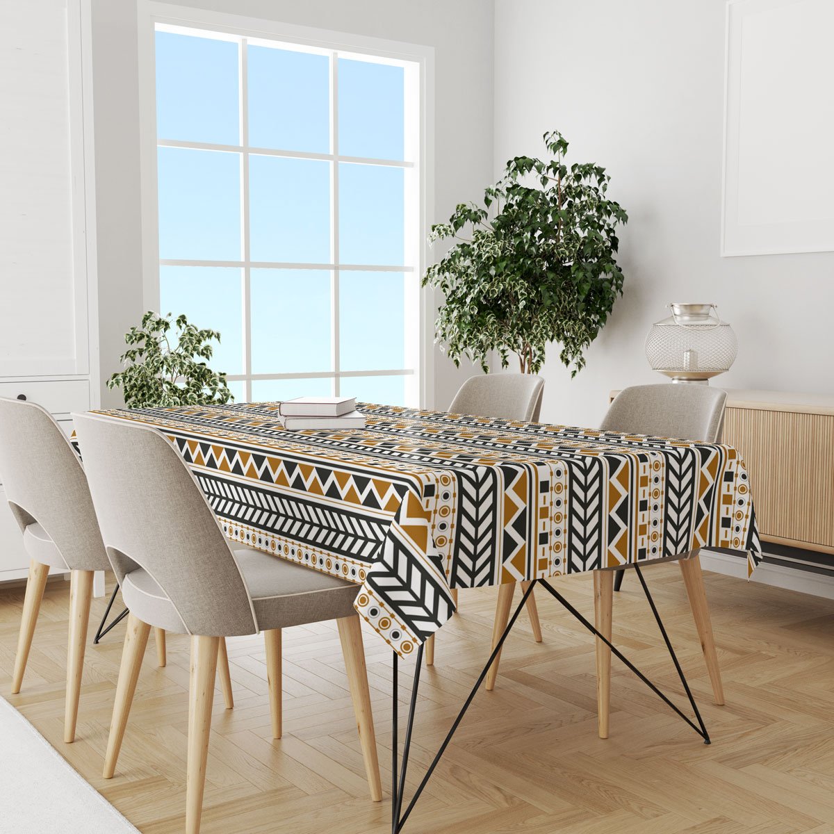 Decorative Rectangular Table Cloth 240*145 CM