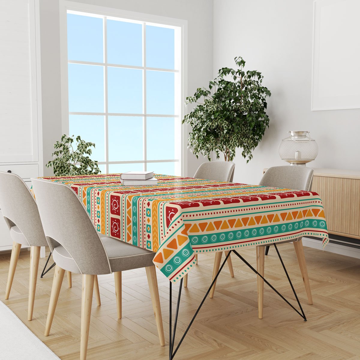 Decorative Rectangular Table Cloth 240*145 CM