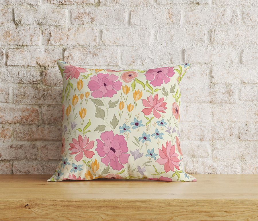 EveryDay Set (4Cushions Cover + 1 Runner)