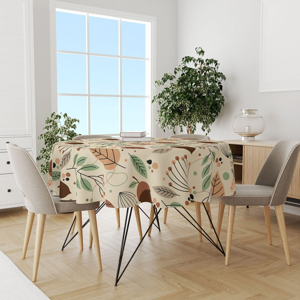 Decorative Rounded Table Cloth 140 CM