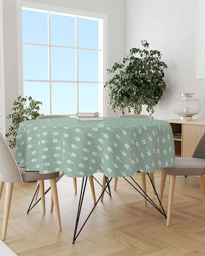 Decorative Rounded Table Cloth 140 CM