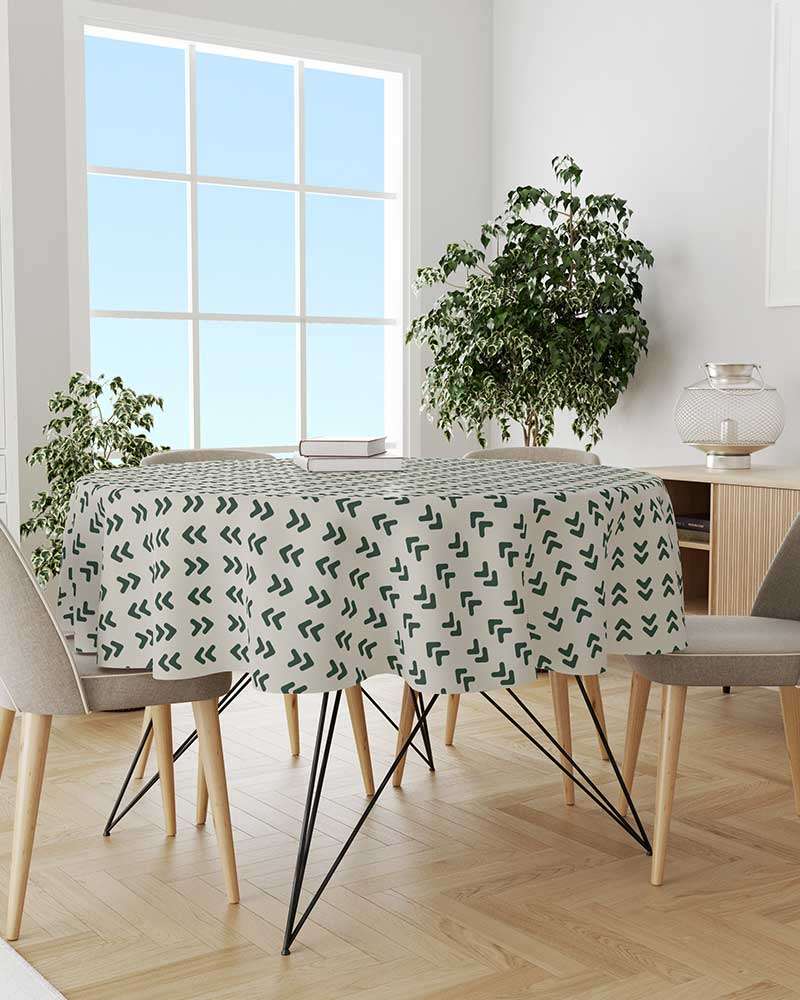 Decorative Rounded Table Cloth 140 CM