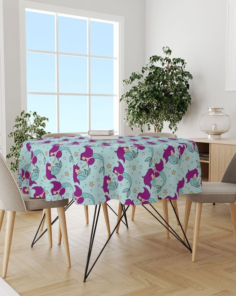 Decorative Rounded Table Cloth 140 CM