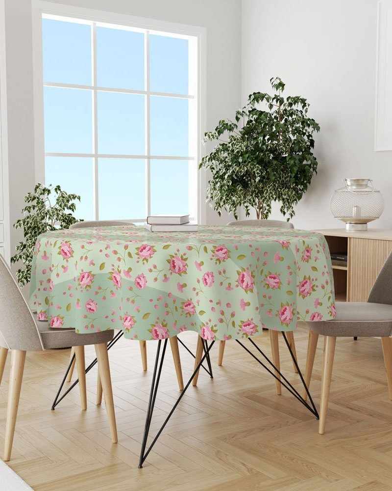 Decorative Rounded Table Cloth 140 CM