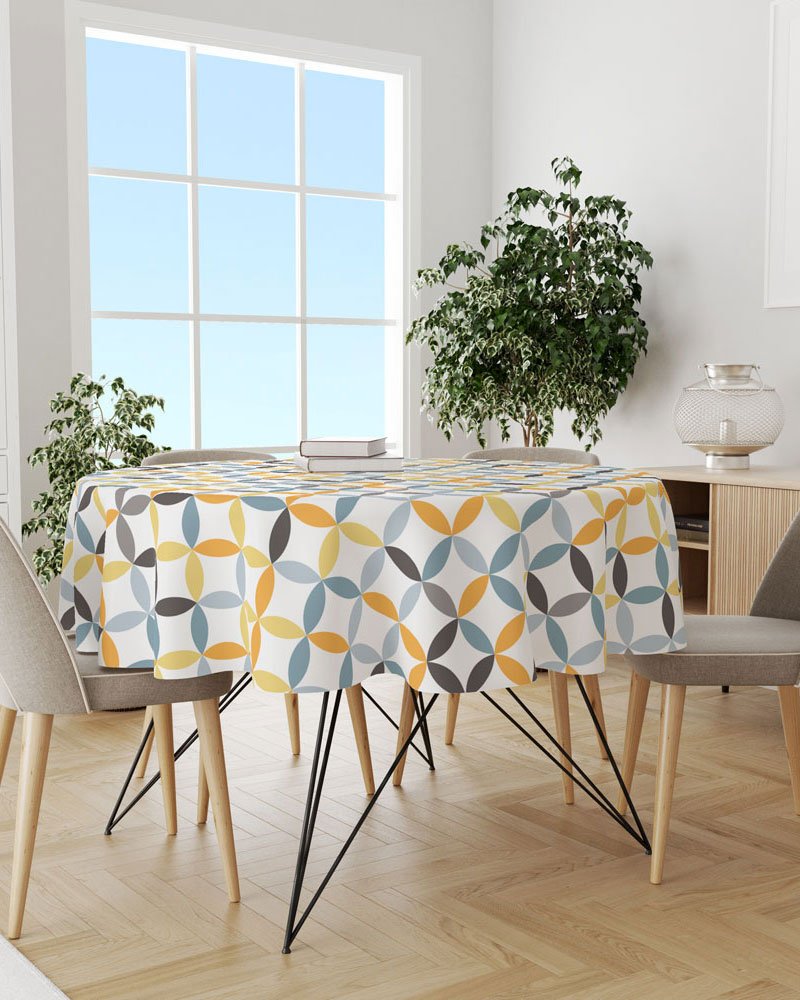 Decorative Rounded Table Cloth 140 CM