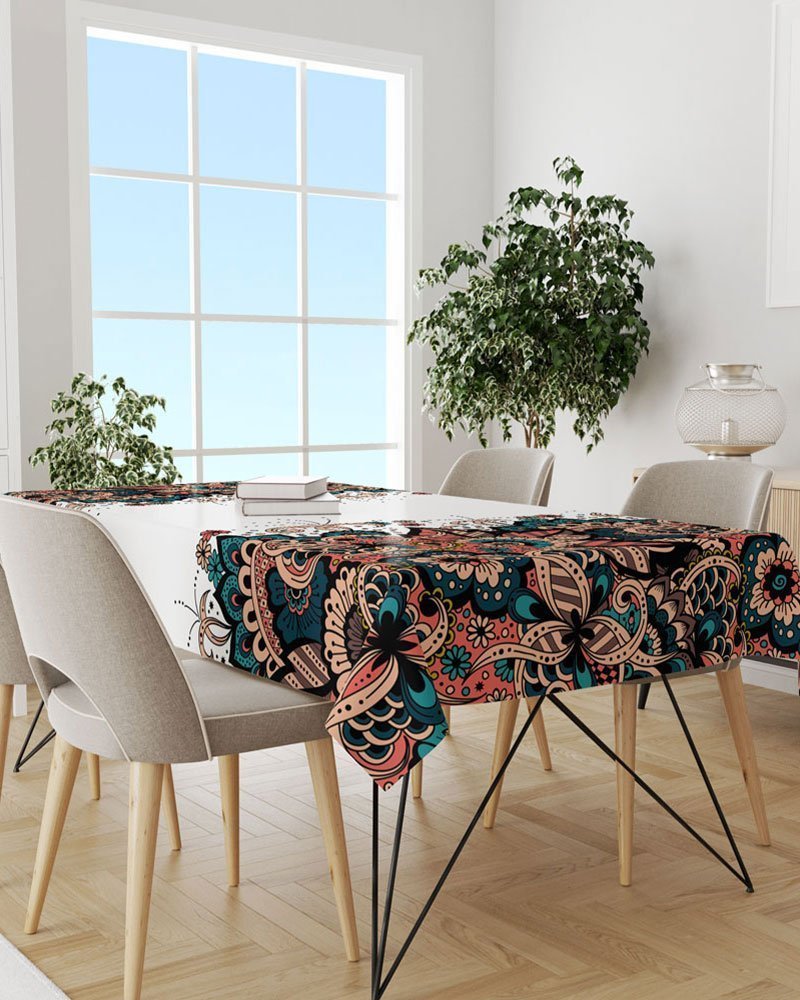 Decorative Rectangular Table Cloth 240*145 CM