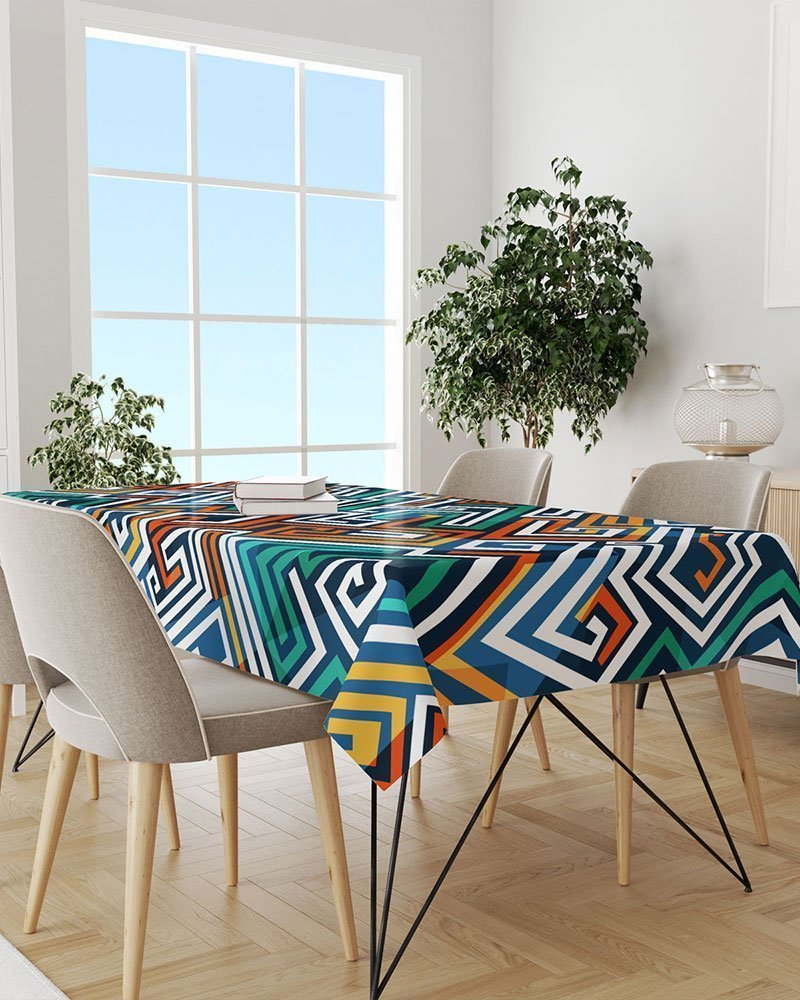 Decorative Rectangular Table Cloth 240*145 CM