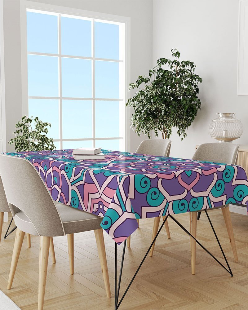 Decorative Rectangular Table Cloth 240*145 CM