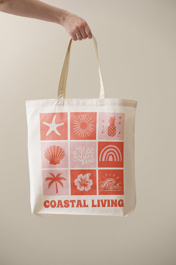 Tote Bag (Coral)