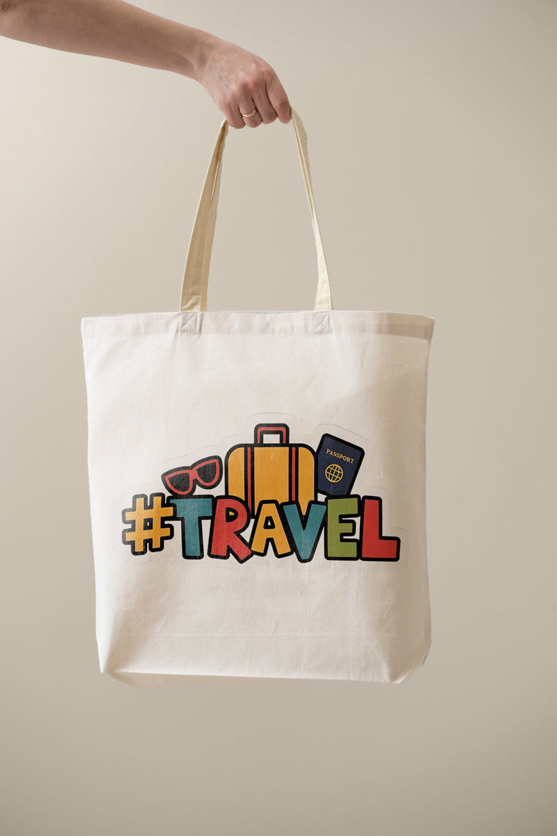 Tote Bag (#Travel)