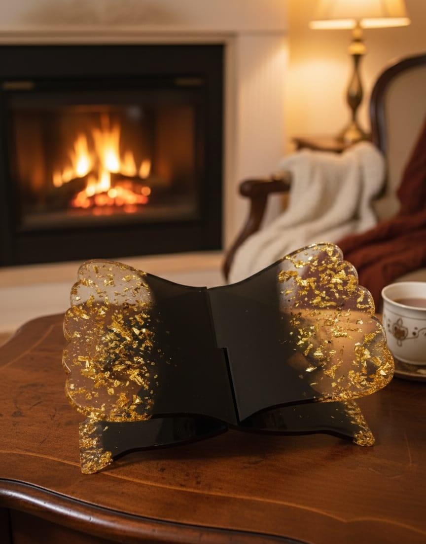 Modern Resin Quran  Stand