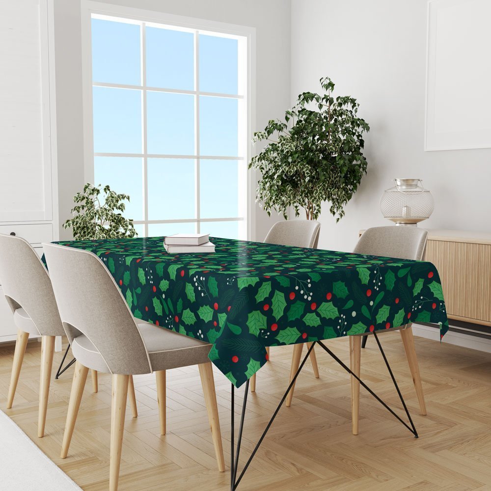 Christmas Rectangular Table Cloth 240*145 CM