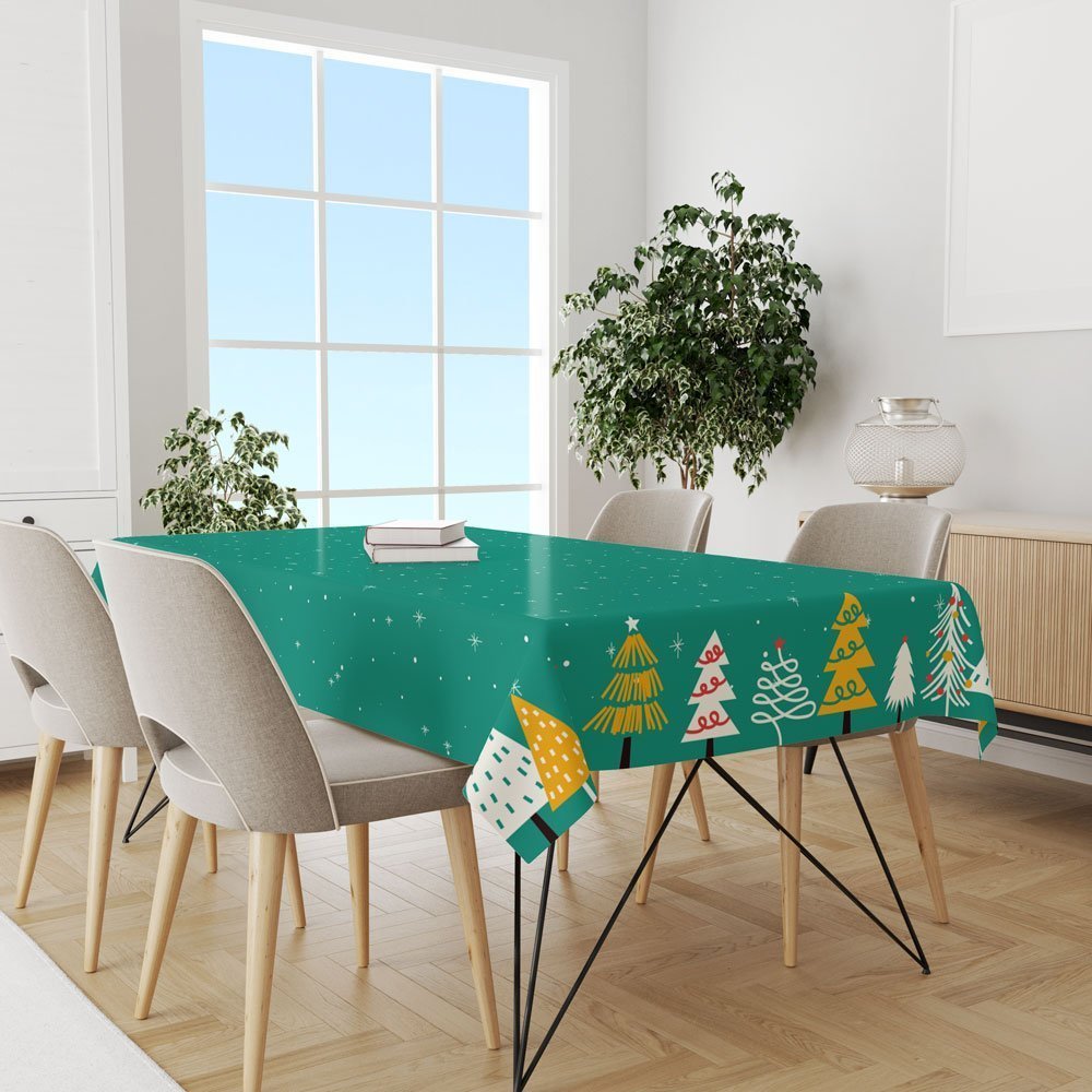 Christmas Rectangular Table Cloth 240*145 CM