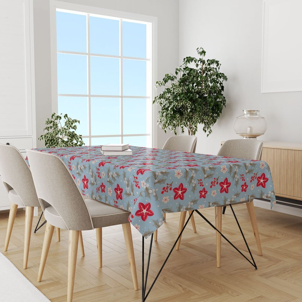 Christmas Rectangular Table Cloth 240*145 CM