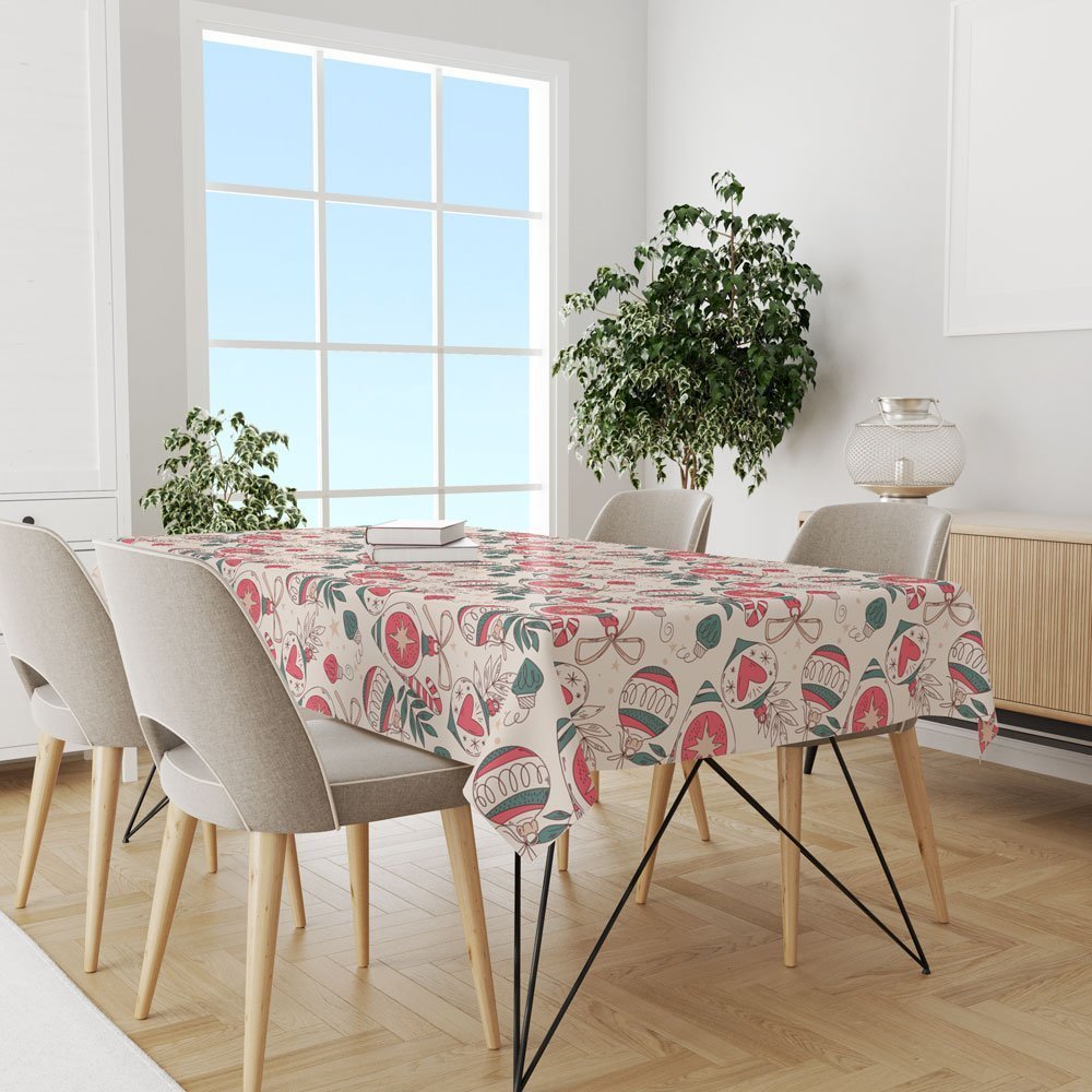 Christmas Rectangular Table Cloth 240*145 CM