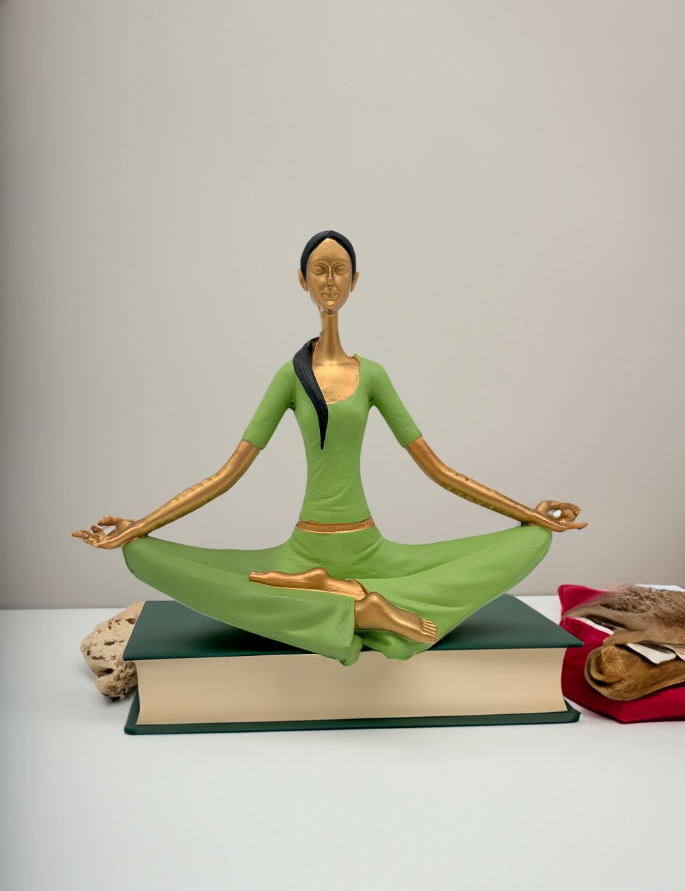 فتاة اليوغا - ديكور منزلي عصري - 1