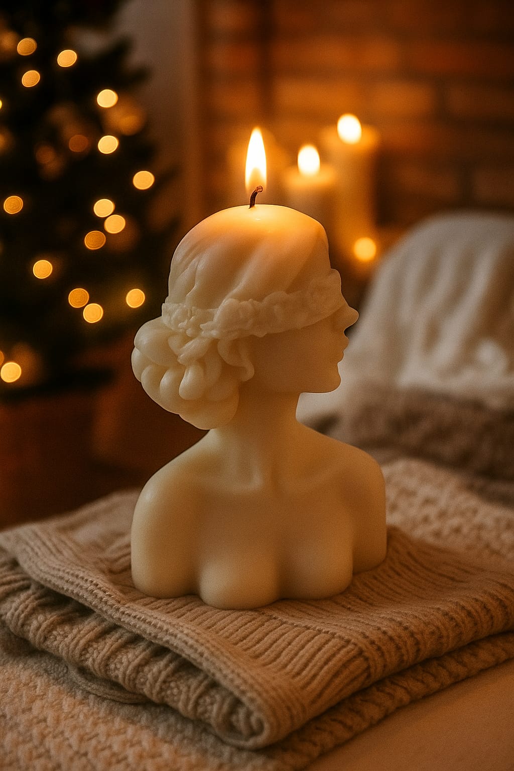 Blind Folded Candle