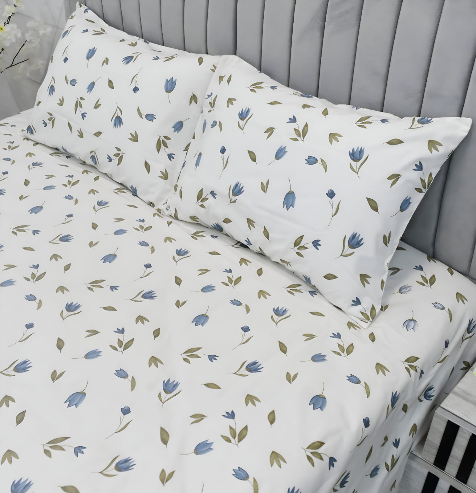 Bed Sheet Set – 3 Pieces – Multi Color –