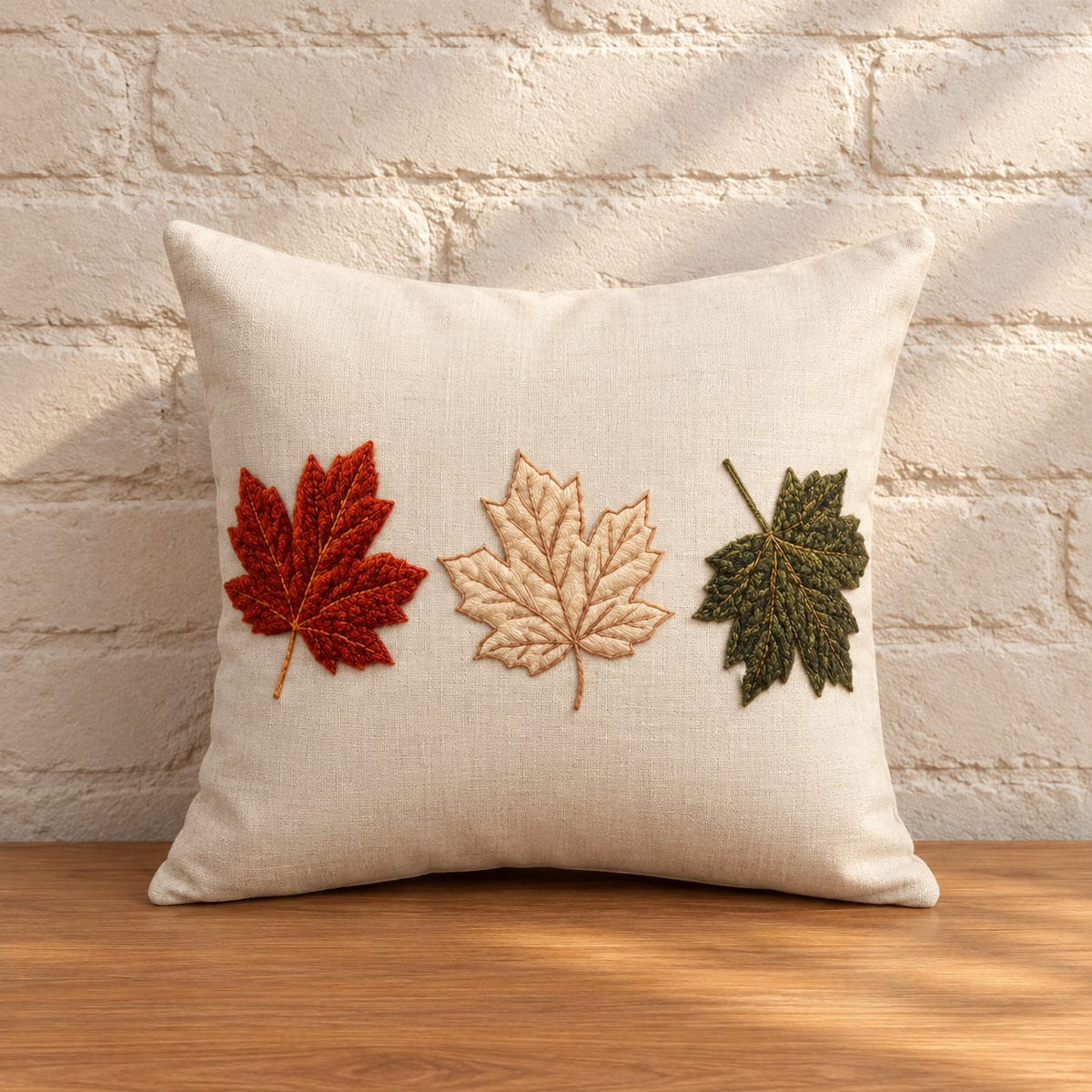 Autumn Maple Leaves Cushion Cover 45*45 CM