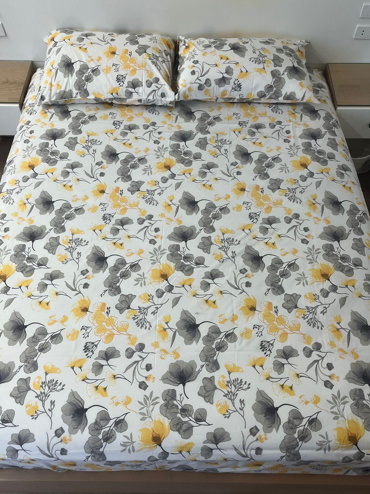 Bed Sheet Set - 3 Pieces - Multi Color