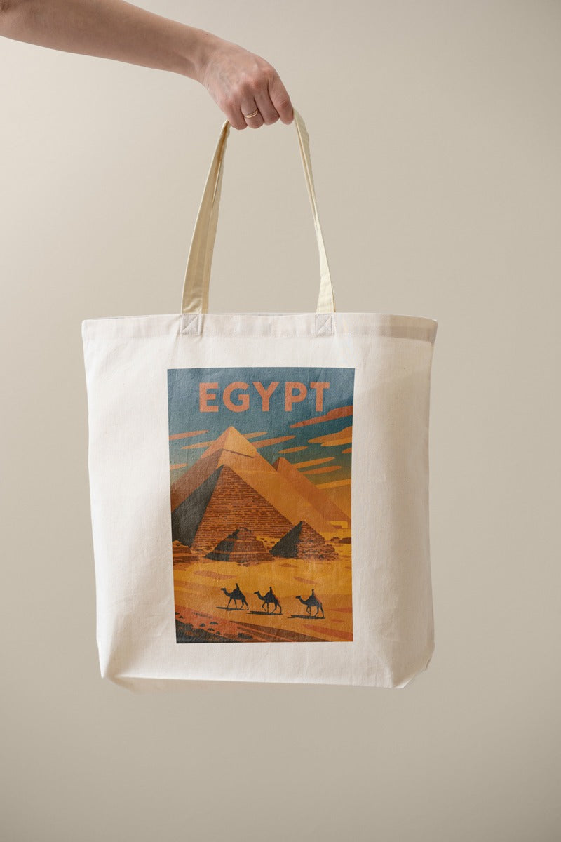 Egyptian style tote bag