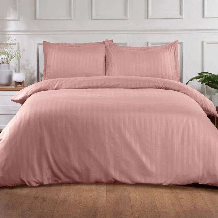 Stripe Duvet Cover -250cm * 260cm - 3 Pieces – Cashmere