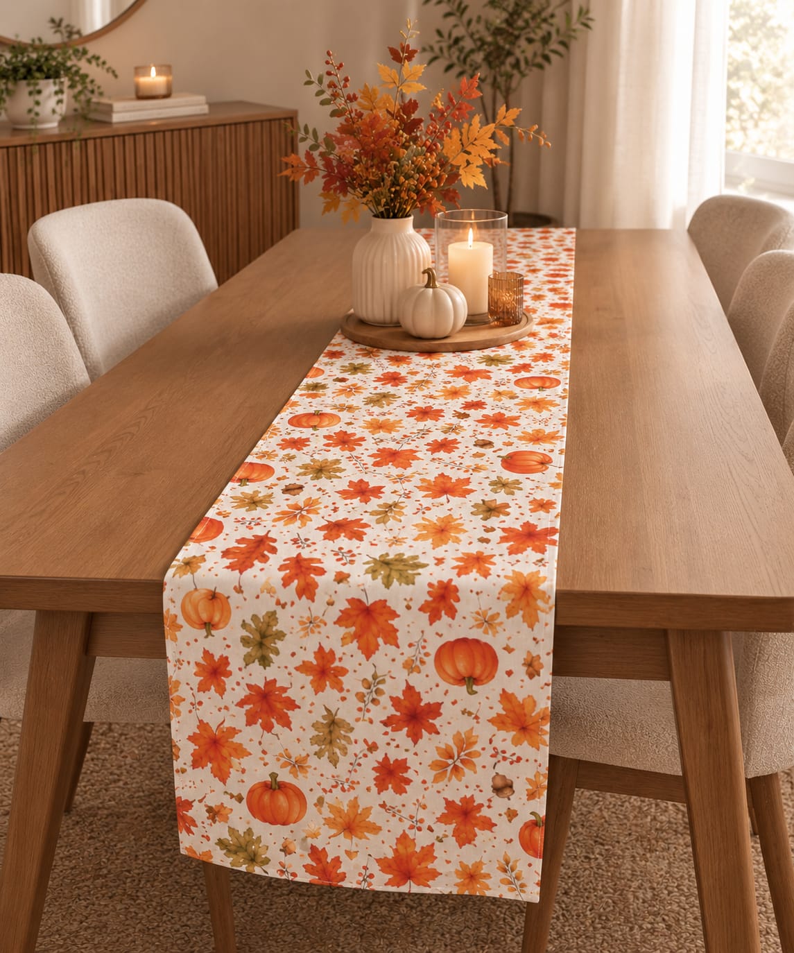 Autumn Table Runner 200*45cm