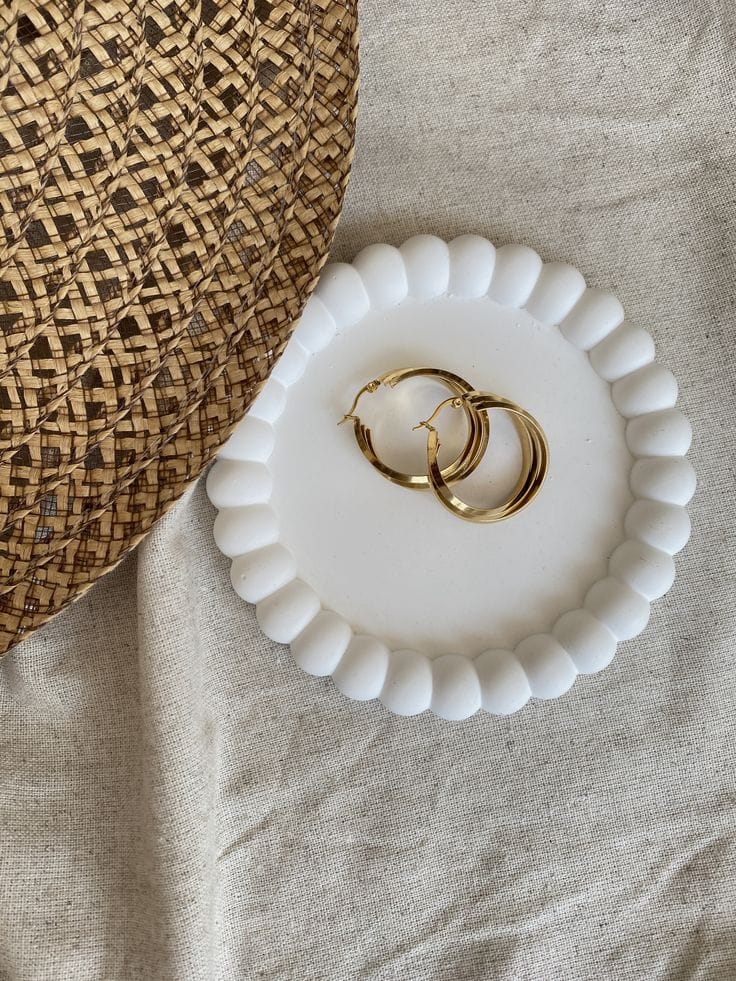 Bubbly round tray 12cm