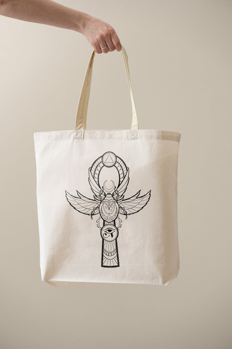 Egyptian style tote bag