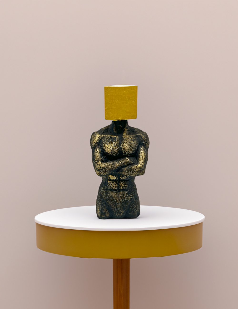 Geometric Art Strong Body Statue - Modern Home Decoration  - Desk Accessories